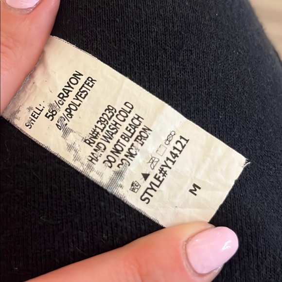 Light Blue off the shoulder top - Picture 3 of 3